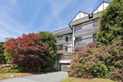 Aerial View of 209 310 E 3rd Street, North Vancouver, BC