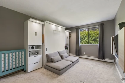Garage Interior Photo of 209 310 E 3rd Street, North Vancouver, BC