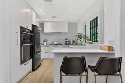 Aerial View of 3389 Pine Crescent, Vancouver, BC