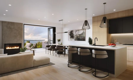 Family Room Photo of 201 4445 10th Avenue, Vancouver, BC