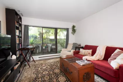 Family Room Photo of 105 2222 Prince Edward Street, Vancouver, BC