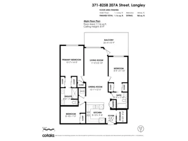 Outdoor Deck Photo of 371 8258 207a Street, Langley, BC