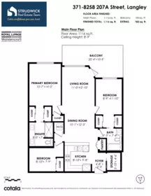 Outdoor Patio Photo of 371 8258 207a Street, Langley, BC