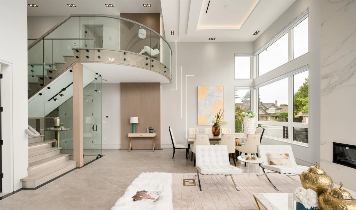 Living Room Photo of 6571 Whiteoak Drive, Richmond, BC