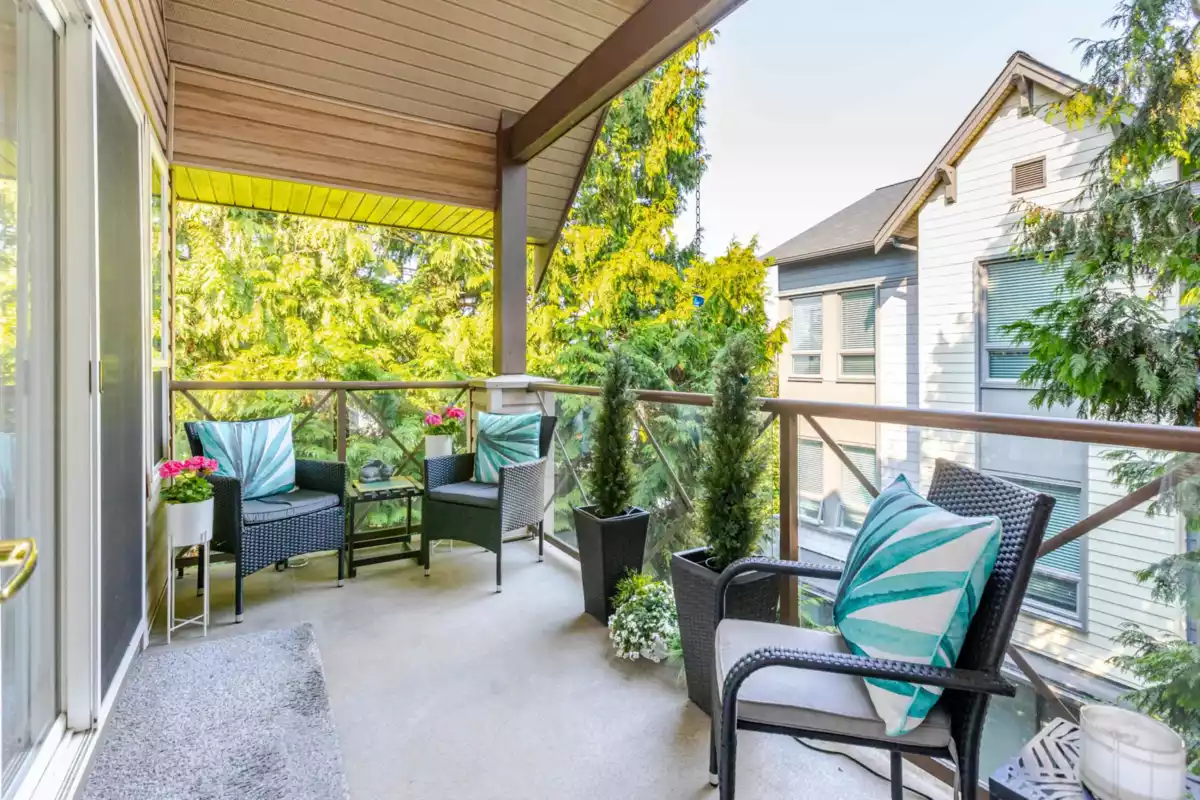 Backyard Photo of 205 4747 54a Street, Ladner, BC