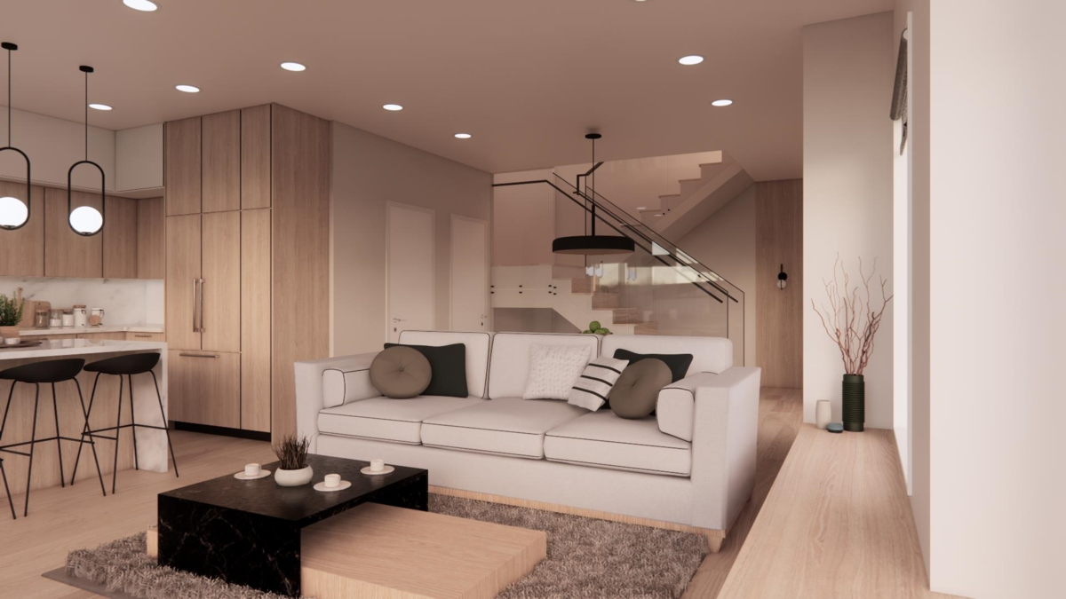 Family Room Photo of 4 7353 12th Ave, Burnaby, BC