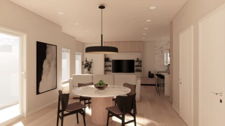 Dining Area Photo of 4 7353 12th Ave, Burnaby, BC