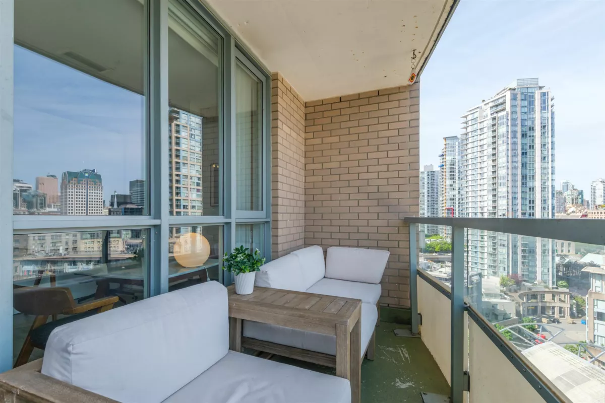 Exterior Rear Photo of 1703 63 Keefer Place, Vancouver, BC