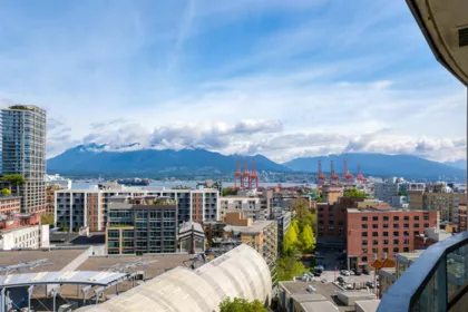 1703 63 Keefer Place, Vancouver, BC, Downtown VW — 1 bed apartment/condo for sale