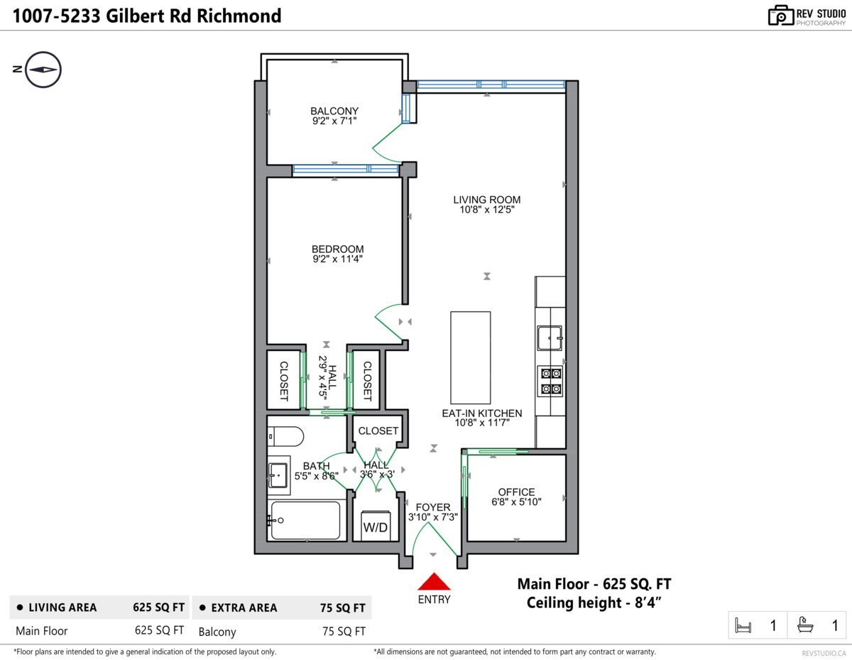 Outdoor Kitchen Photo of 1007 5233 Gilbert Road, Richmond, BC