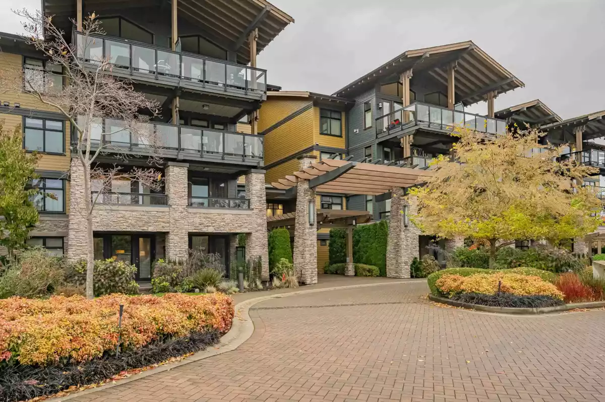 Exterior Rear Photo of 101 5099 Springs Boulevard, Tsawwassen, BC