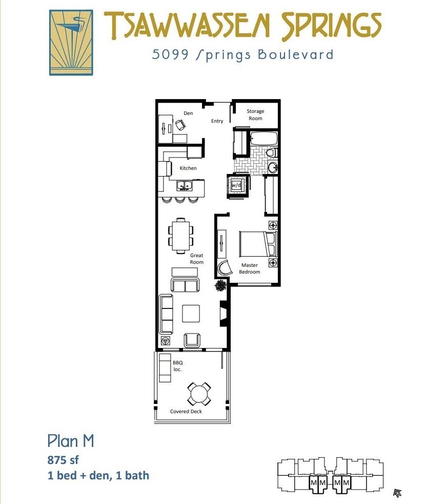 Staircase Photo of 101 5099 Springs Boulevard, Tsawwassen, BC
