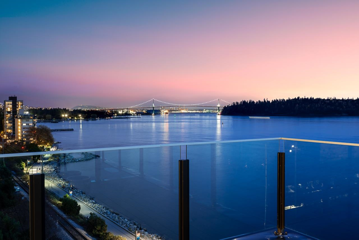 Exterior Rear Photo of 602 2090 Argyle Avenue, West Vancouver, BC