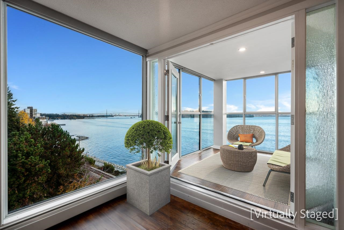 Powder Room Photo of 602 2090 Argyle Avenue, West Vancouver, BC