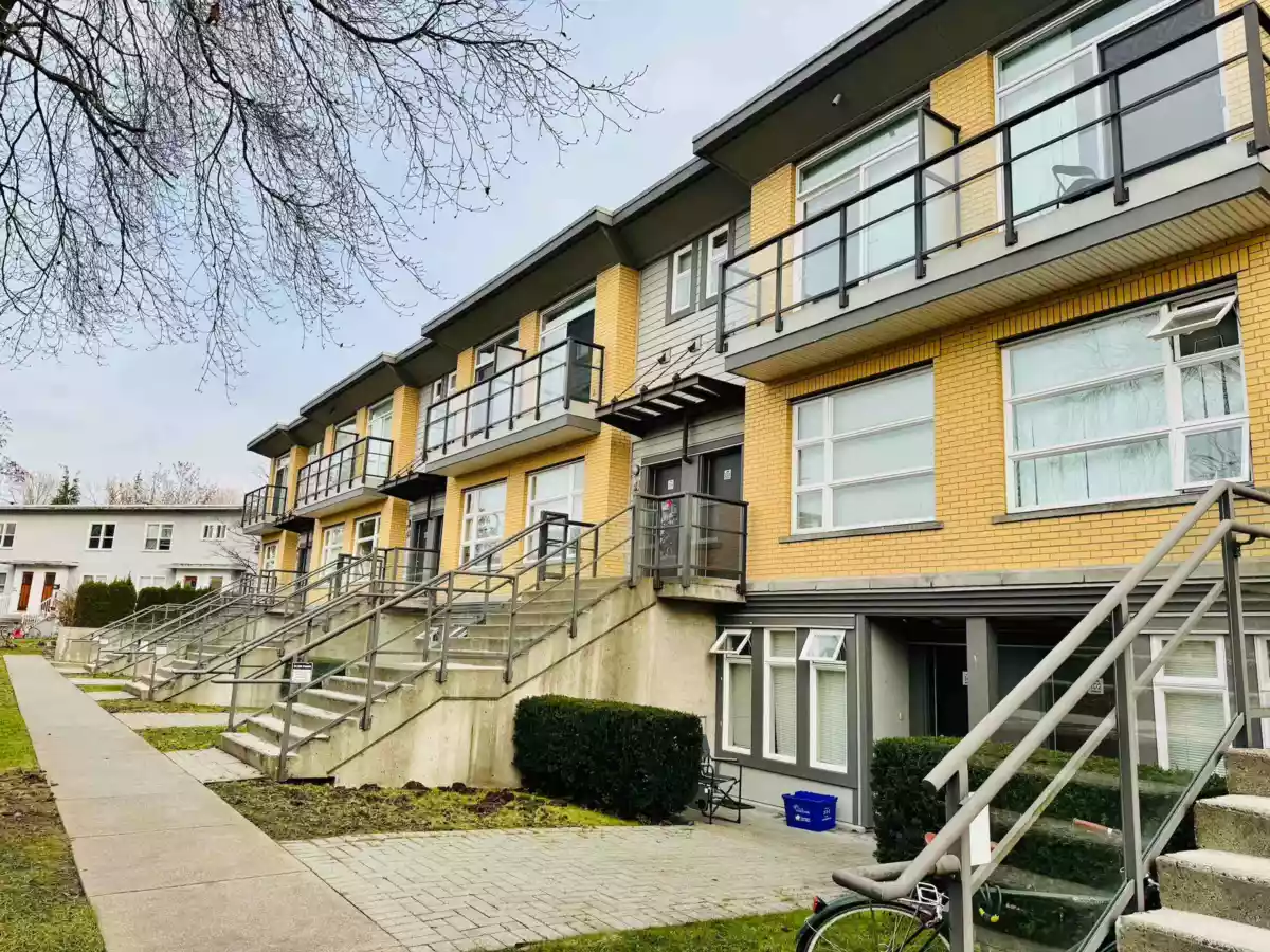 Exterior Rear Photo of 204 5568 Kings Road, Vancouver, BC