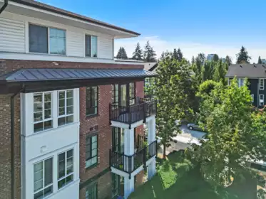Backyard Photo of 301 553 Foster Avenue, Coquitlam, BC