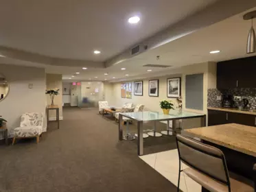Basement Recreation Room Photo of 803 162 Victory Ship Way, North Vancouver, BC