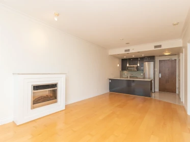 Kitchen Island Photo of 803 162 Victory Ship Way, North Vancouver, BC