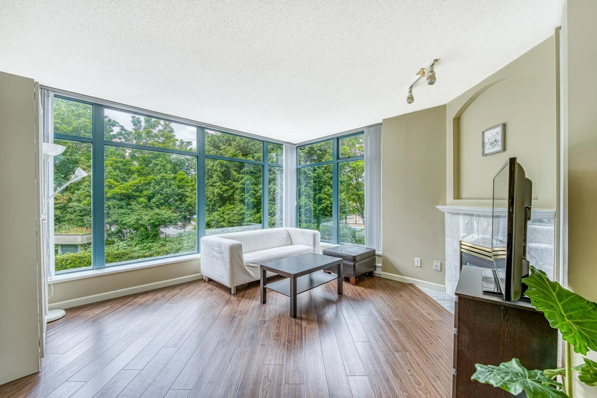 Living Room Photo of 206 4505 Hazel Street, Burnaby, BC
