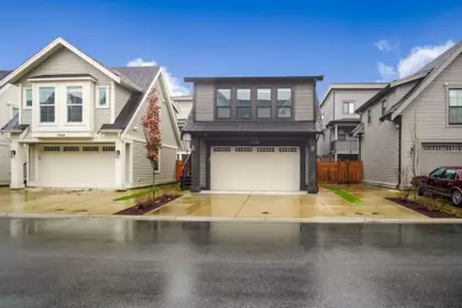 Aerial View of 7858 Cedarbrook Road, Chilliwack, BC