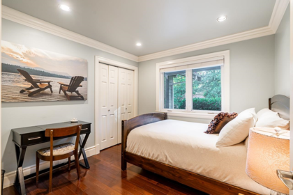 Basement Recreation Room Photo of 4640 Woodburn Road, West Vancouver, BC