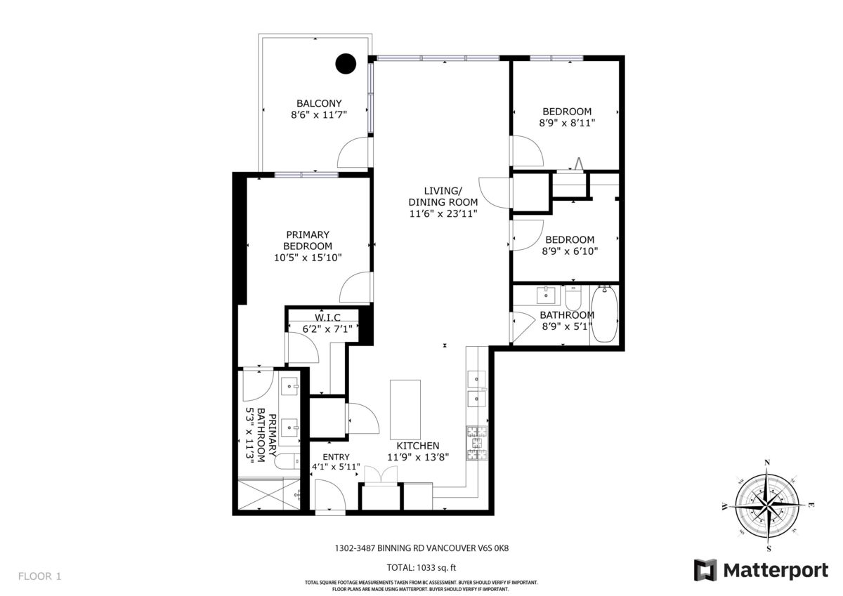 Staircase Photo of 1302 3487 Binning Road, Vancouver, BC