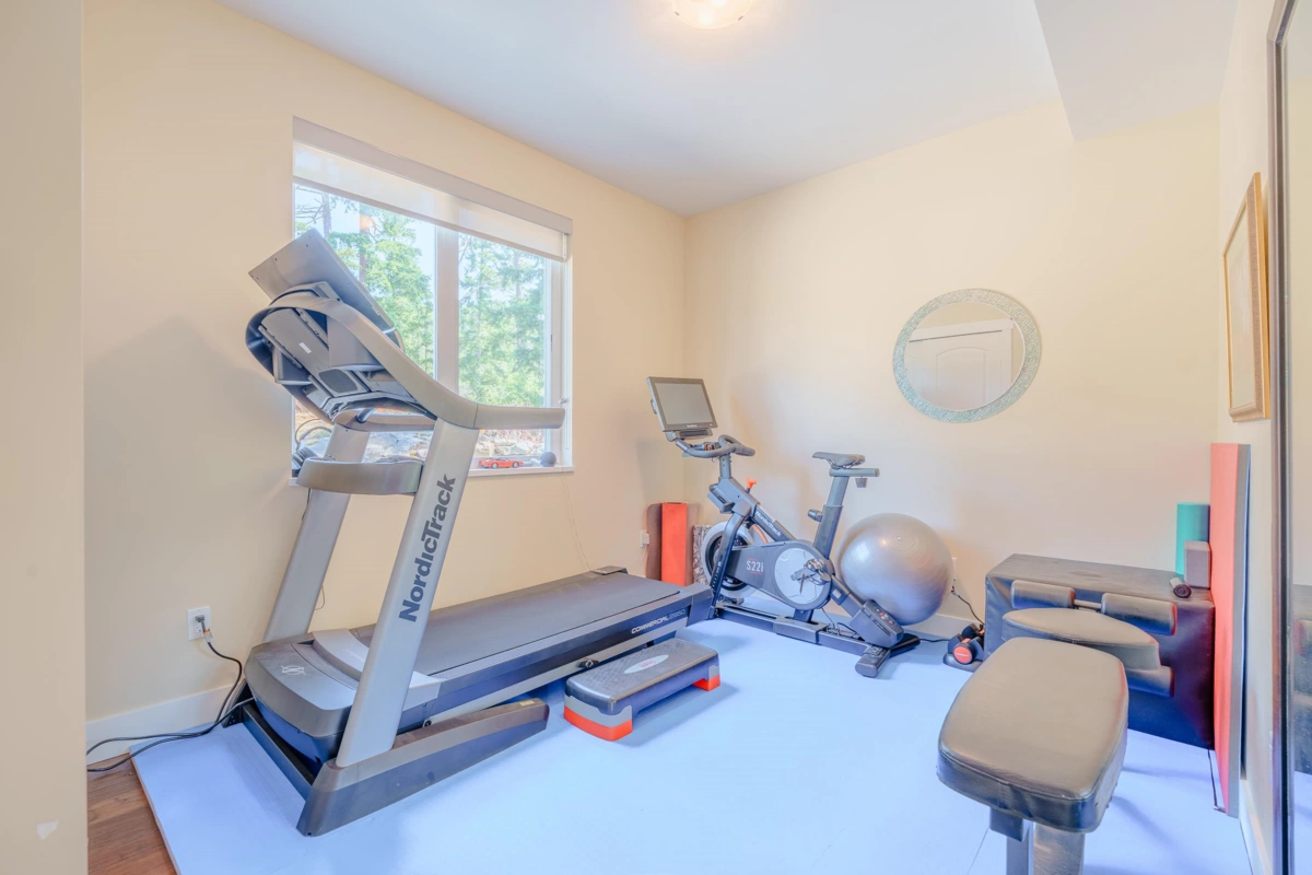 Aerial View of 10825 Wood Bay Ridge Road, Halfmoon Bay, BC