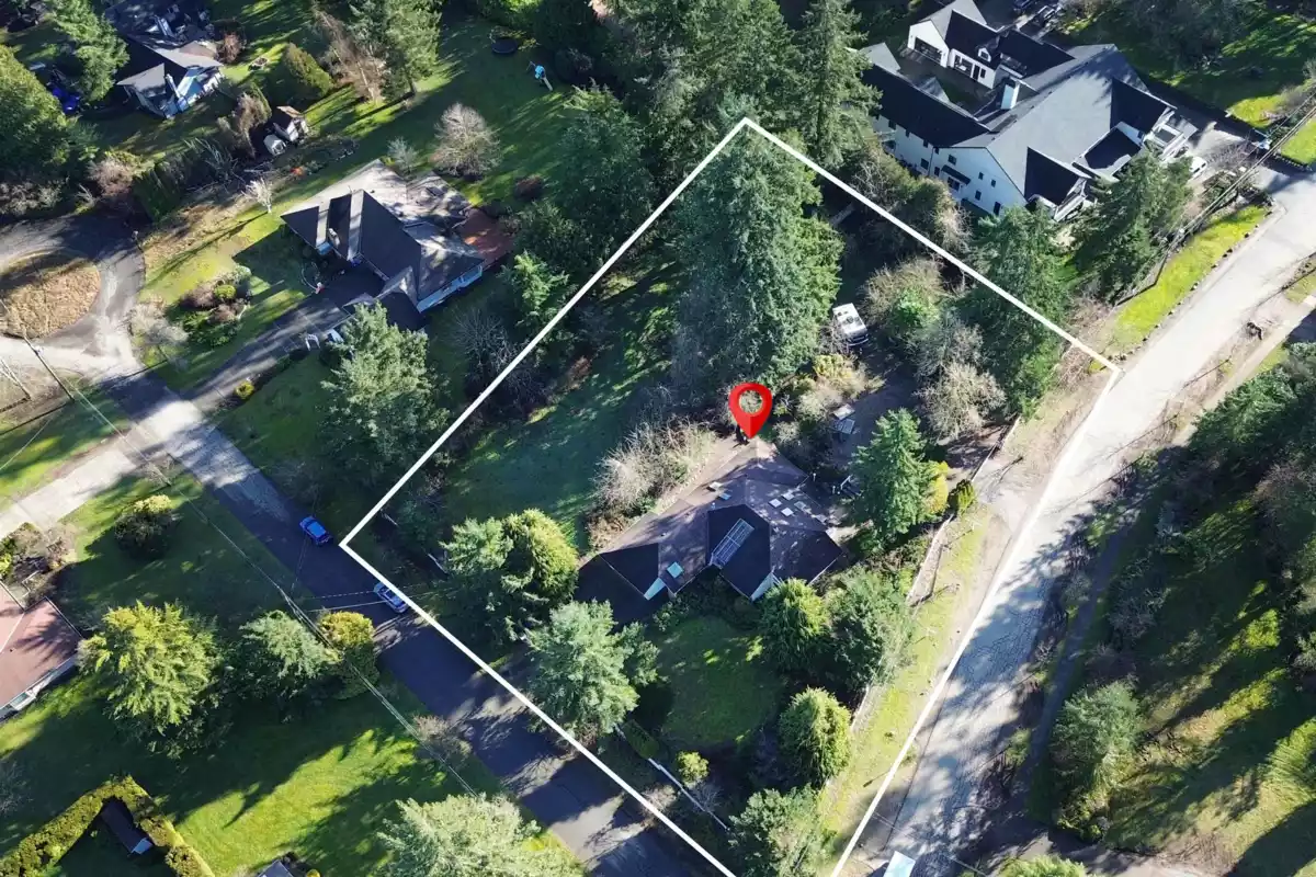 Aerial View of 17138 26a Avenue, Surrey, BC