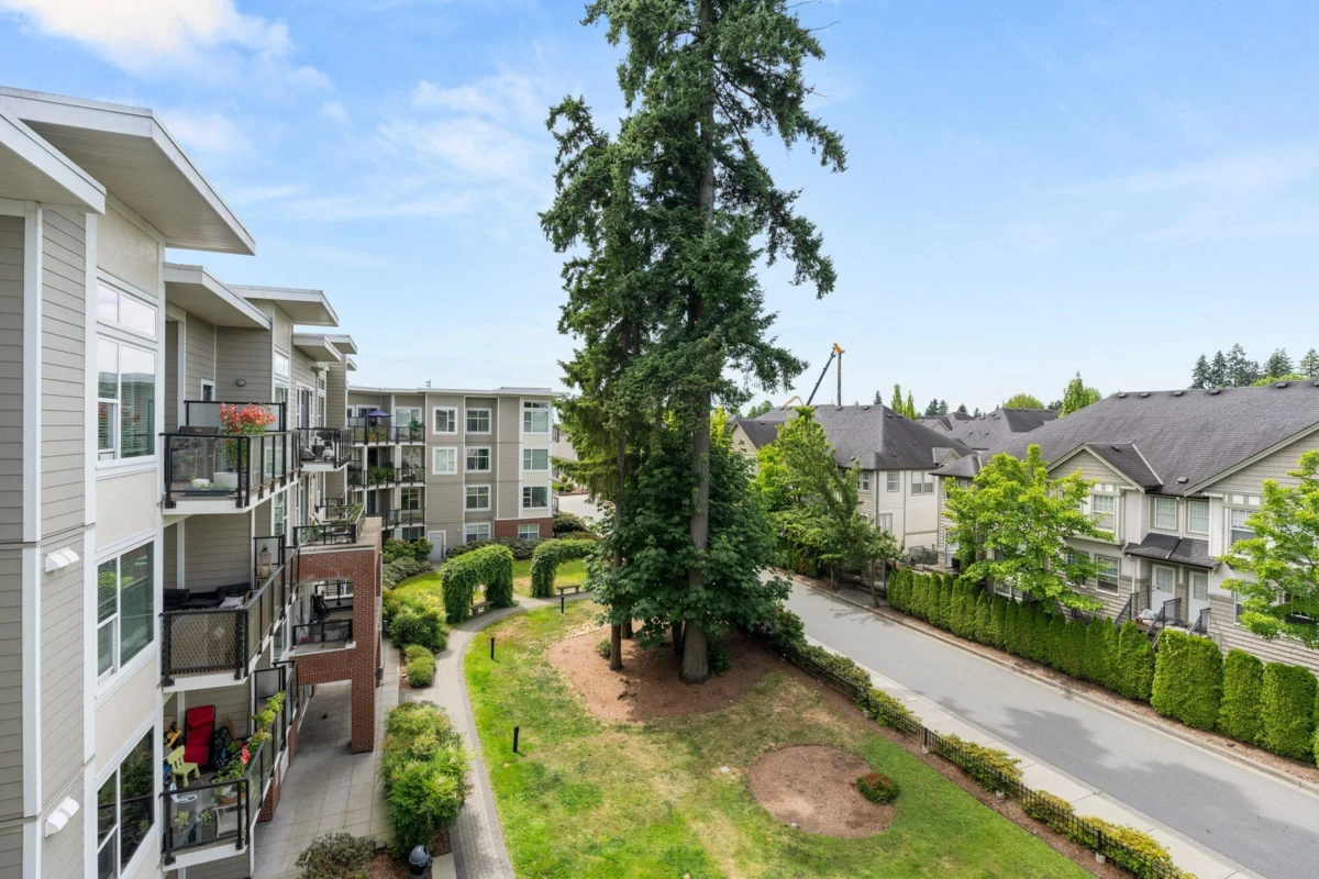 Backyard Photo of 412 15956 86a Avenue, Surrey, BC