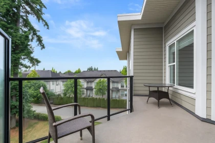 Outdoor Patio Photo of 412 15956 86a Avenue, Surrey, BC