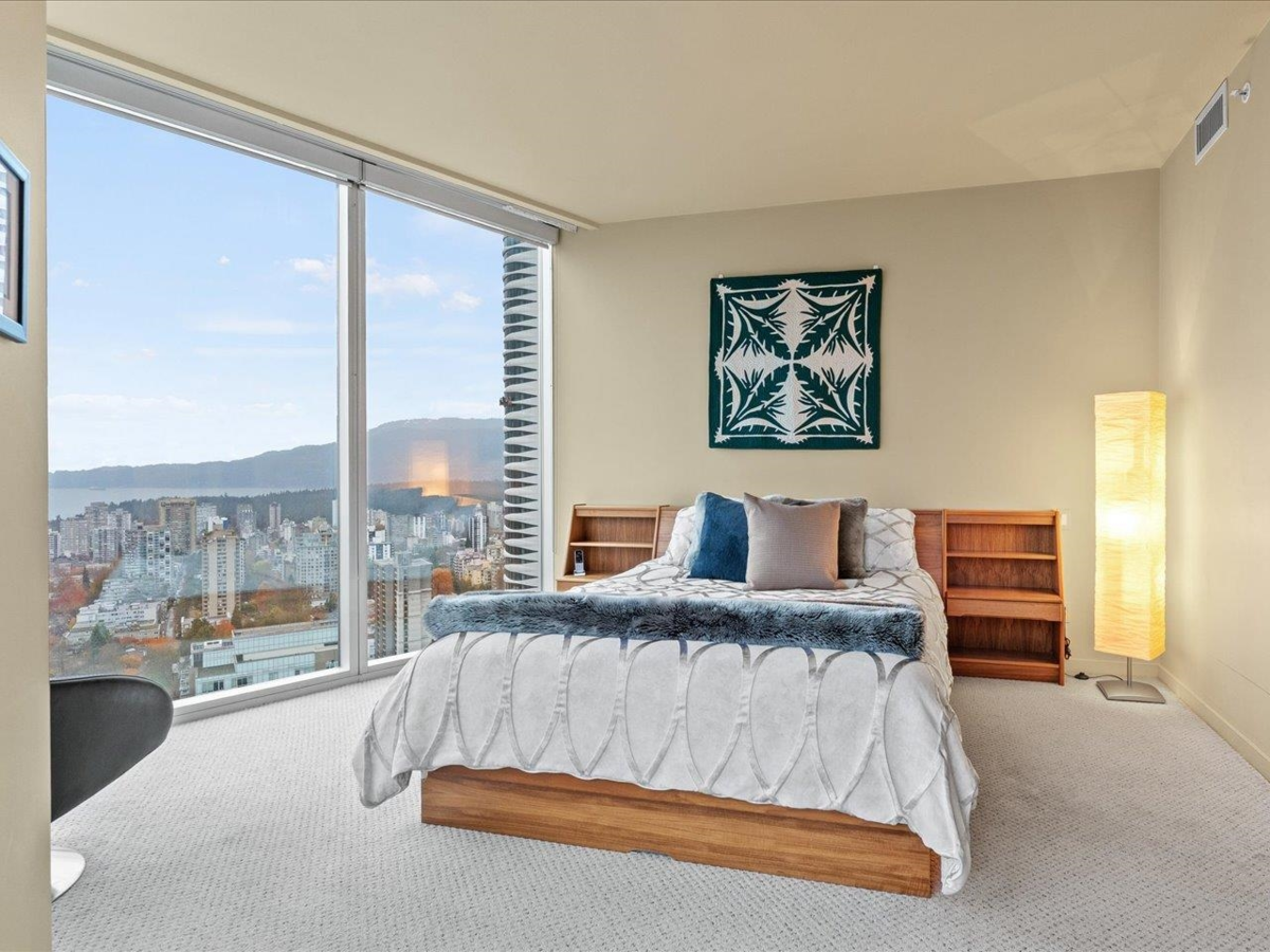 Bedroom 2 Photo of 3704 938 Nelson Street, Vancouver, BC