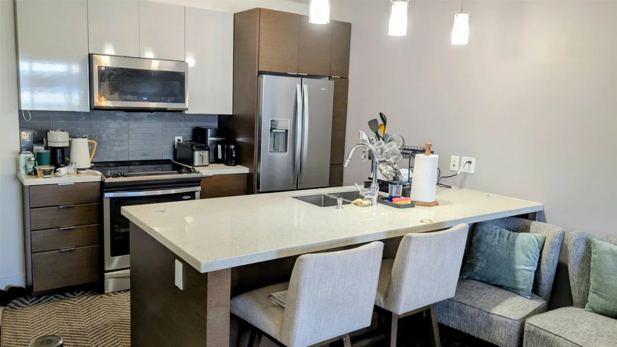 Dining Area Photo of 211 7727 Royal Oak Avenue, Burnaby, BC