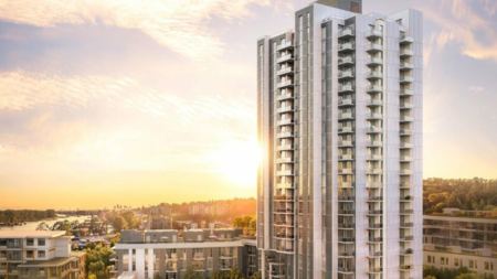 1903 3430 East Kent South Avenue, Vancouver, BC, South Marine — 1 bed apartment/condo for sale