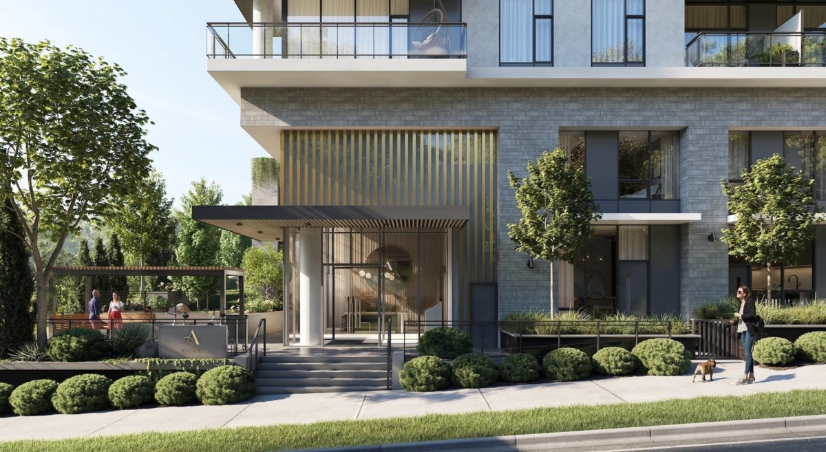 Living Room Photo of 104 626 Claremont Street, Coquitlam, BC