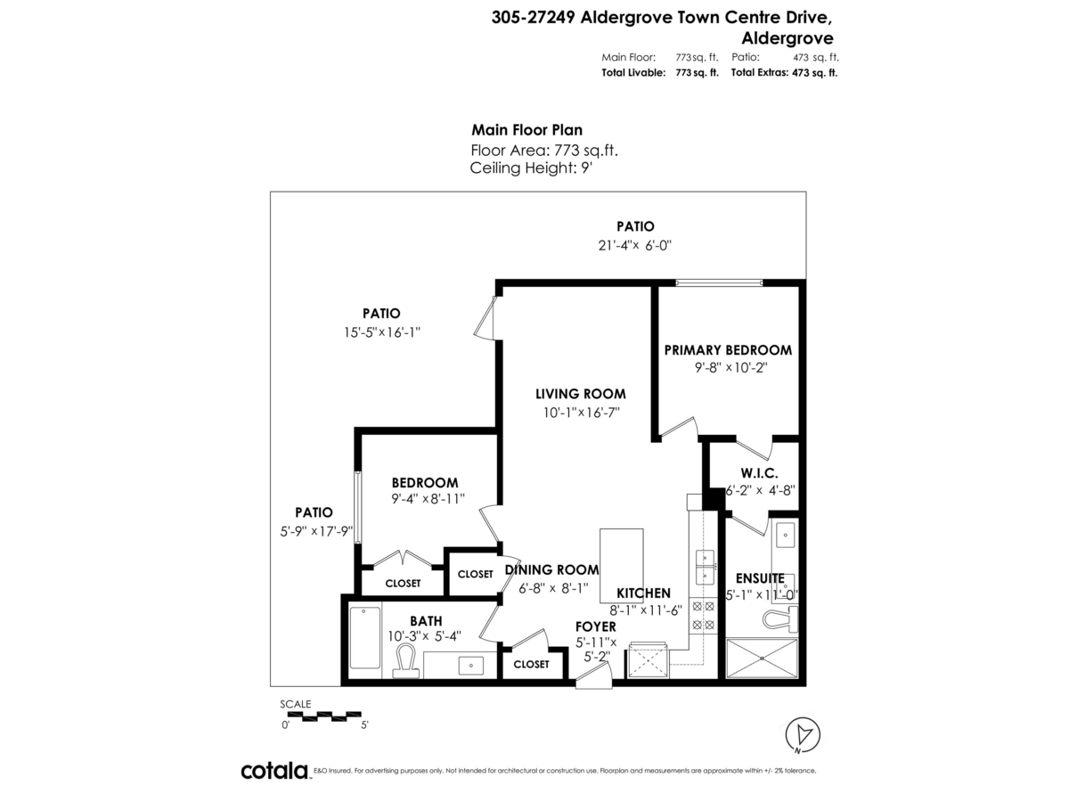 Playground / Recreational Area Near 305 27249 Aldergrove Town Centre Drive, Langley, BC