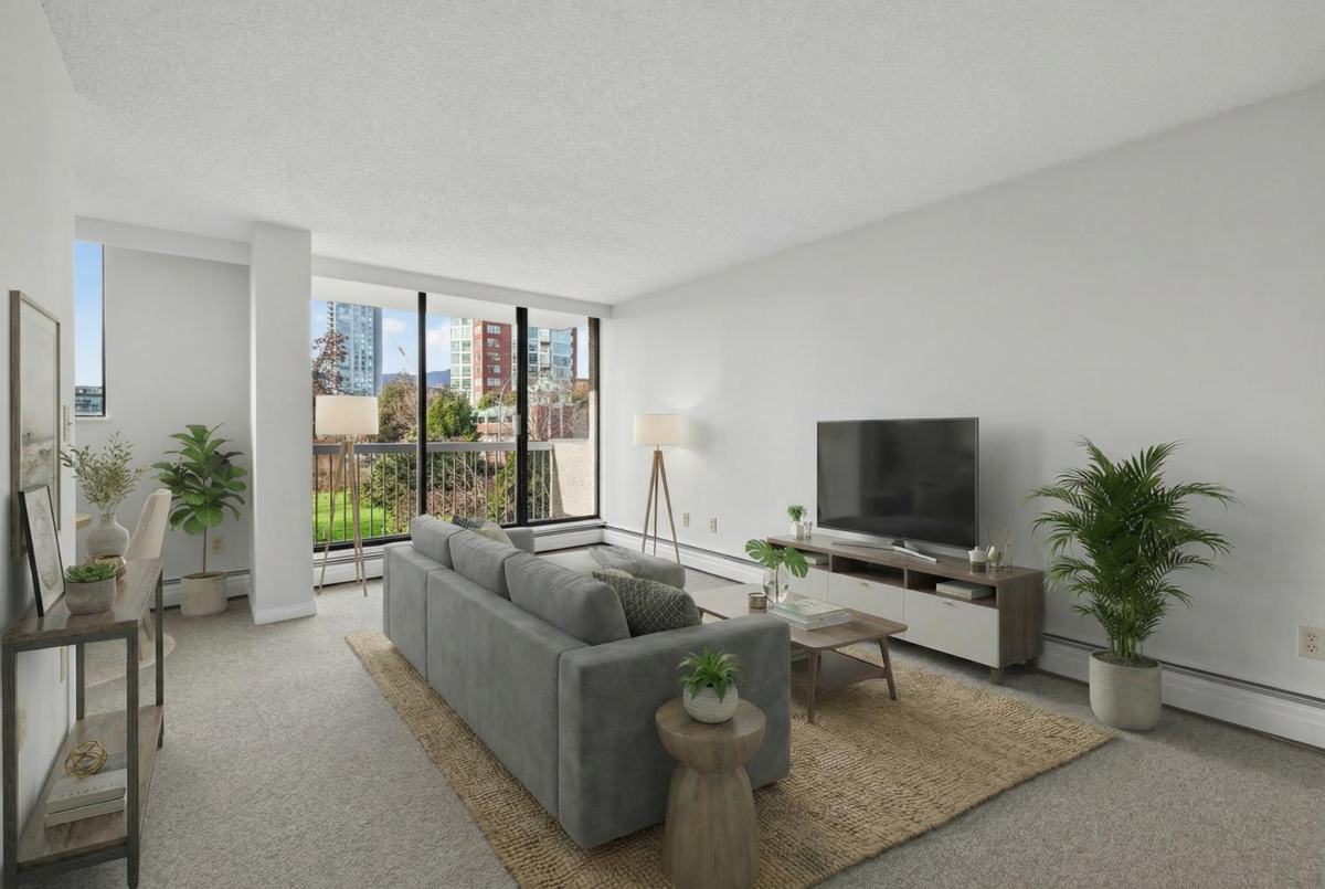 Exterior Rear Photo of 203 145 St. Georges Avenue, North Vancouver, BC