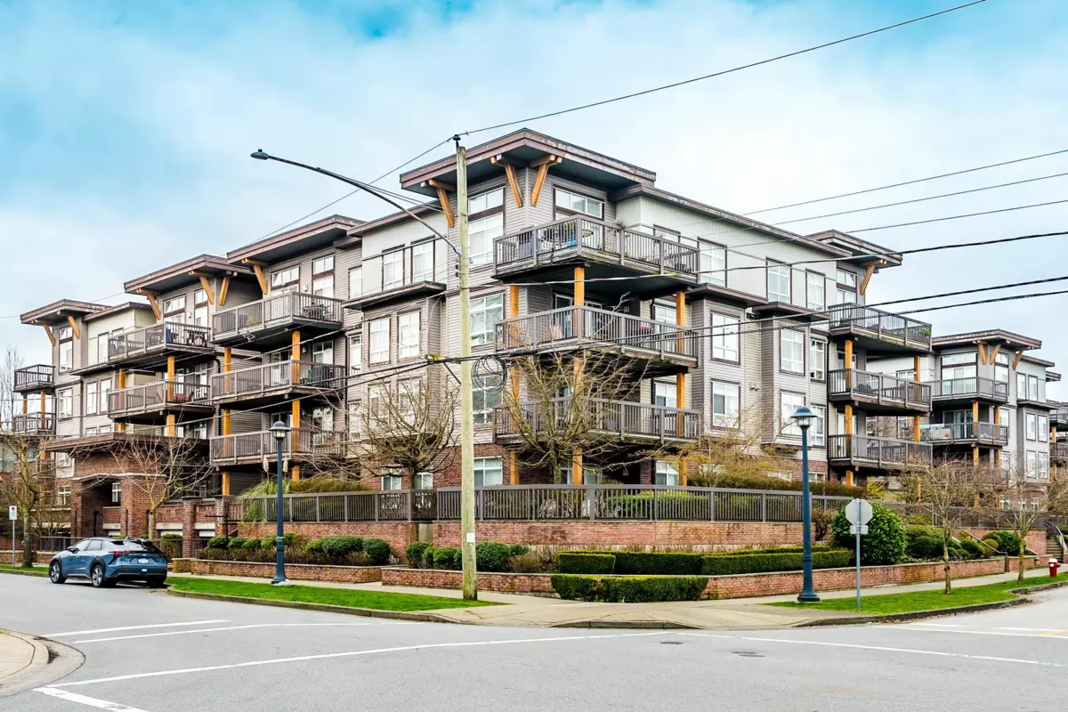 Exterior Rear Photo of 409 9233 Ferndale Road, Richmond, BC
