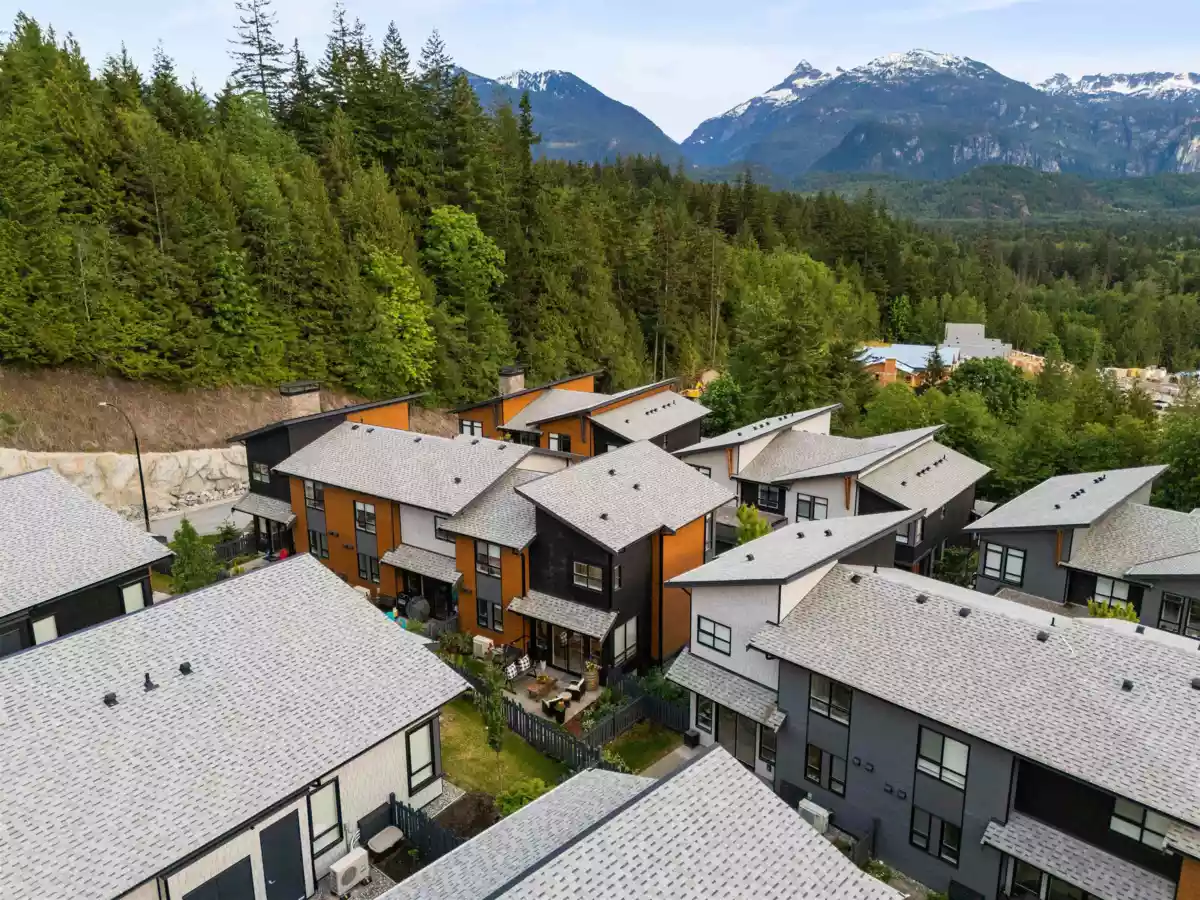 Aerial View of 41204 Highline Place, Squamish, BC