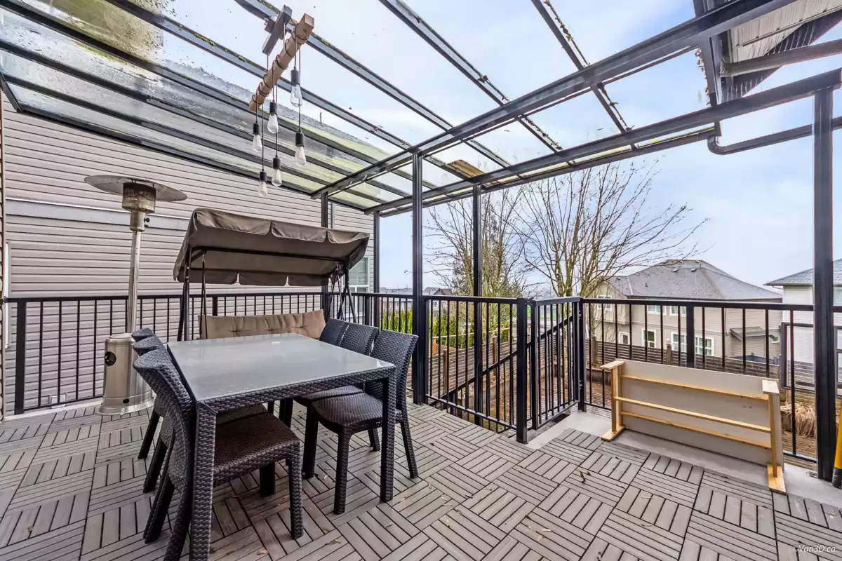 Aerial View of 1318 Fifeshire Street, Coquitlam, BC