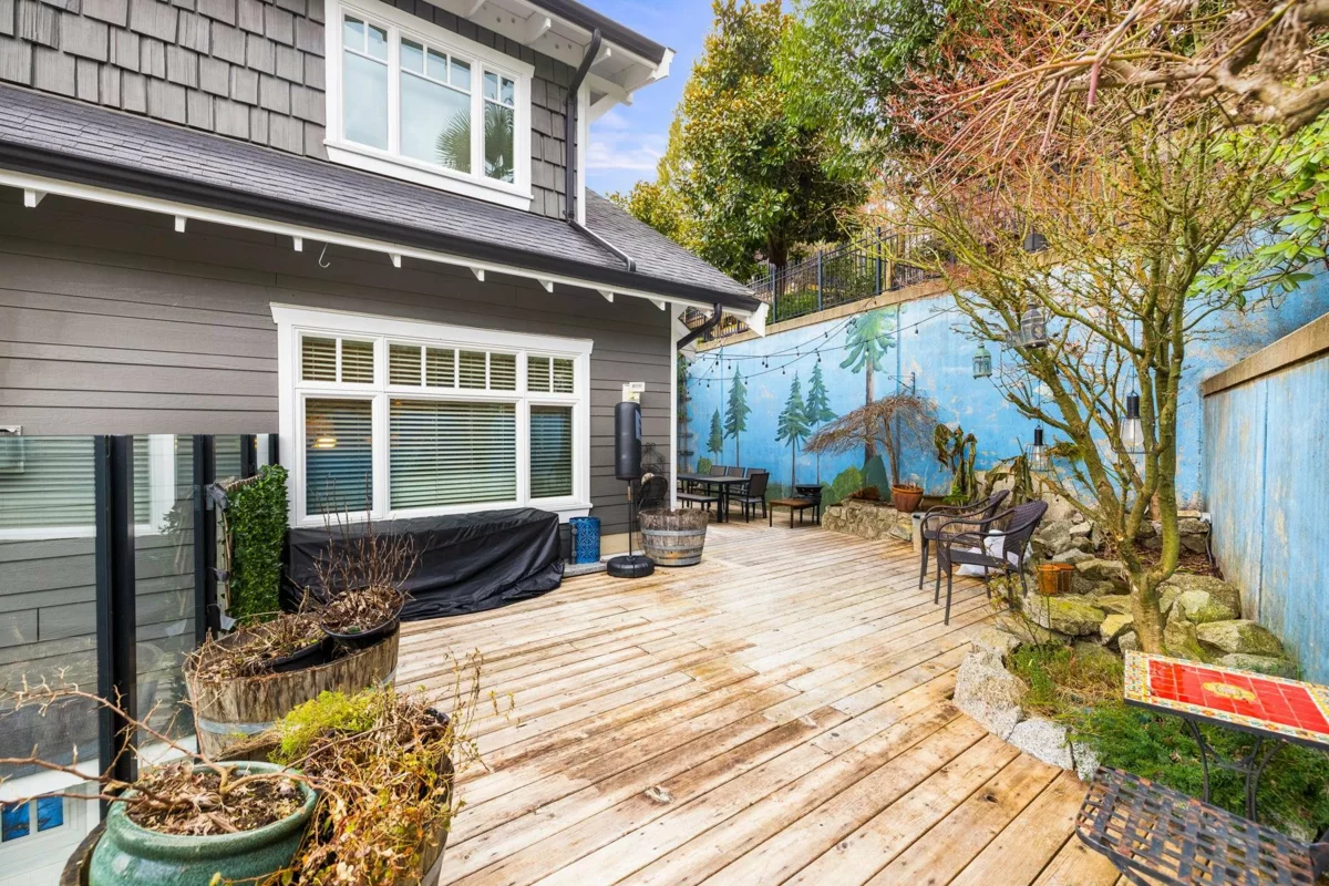 Aerial View of 1232 Harris Avenue, North Vancouver, BC