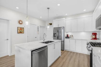 Front exterior of 406 11865 227 Street, Maple Ridge, BC