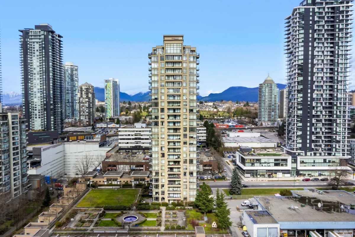 Living Room Photo of 2203 4250 Dawson Street, Burnaby, BC