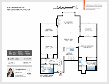 Fitness Center Photo Near 301 2360 Wilson Avenue, Port Coquitlam, BC