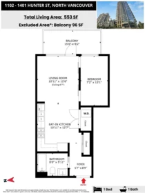 Hot Tub / Spa Photo of 1102 1401 Hunter Street, Vancouver, BC