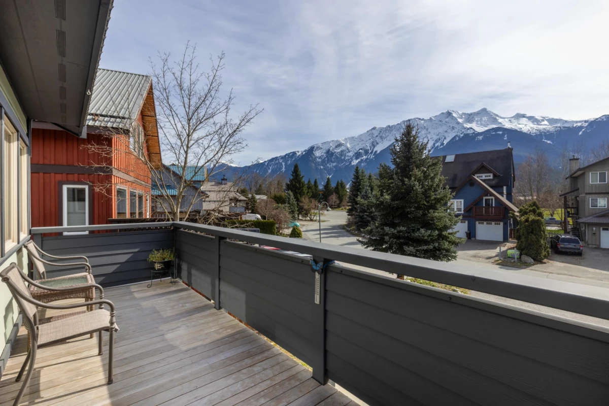 Exterior Rear Photo of 1423 Willow Drive, Pemberton, BC