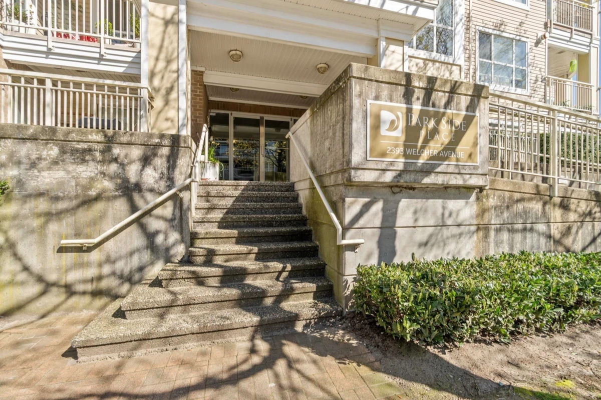 Exterior Rear Photo of 205 2393 Welcher Avenue, Port Coquitlam, BC