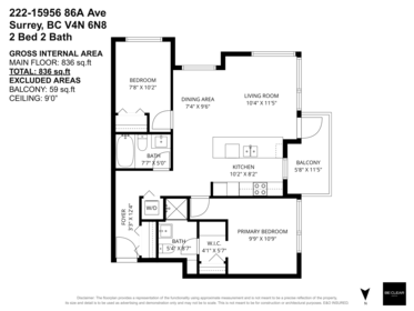 Staircase Photo of 222 15956 86a Avenue, Surrey, BC