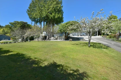 Aerial View of 6502 Sunshine Coast Highway, Sechelt, BC