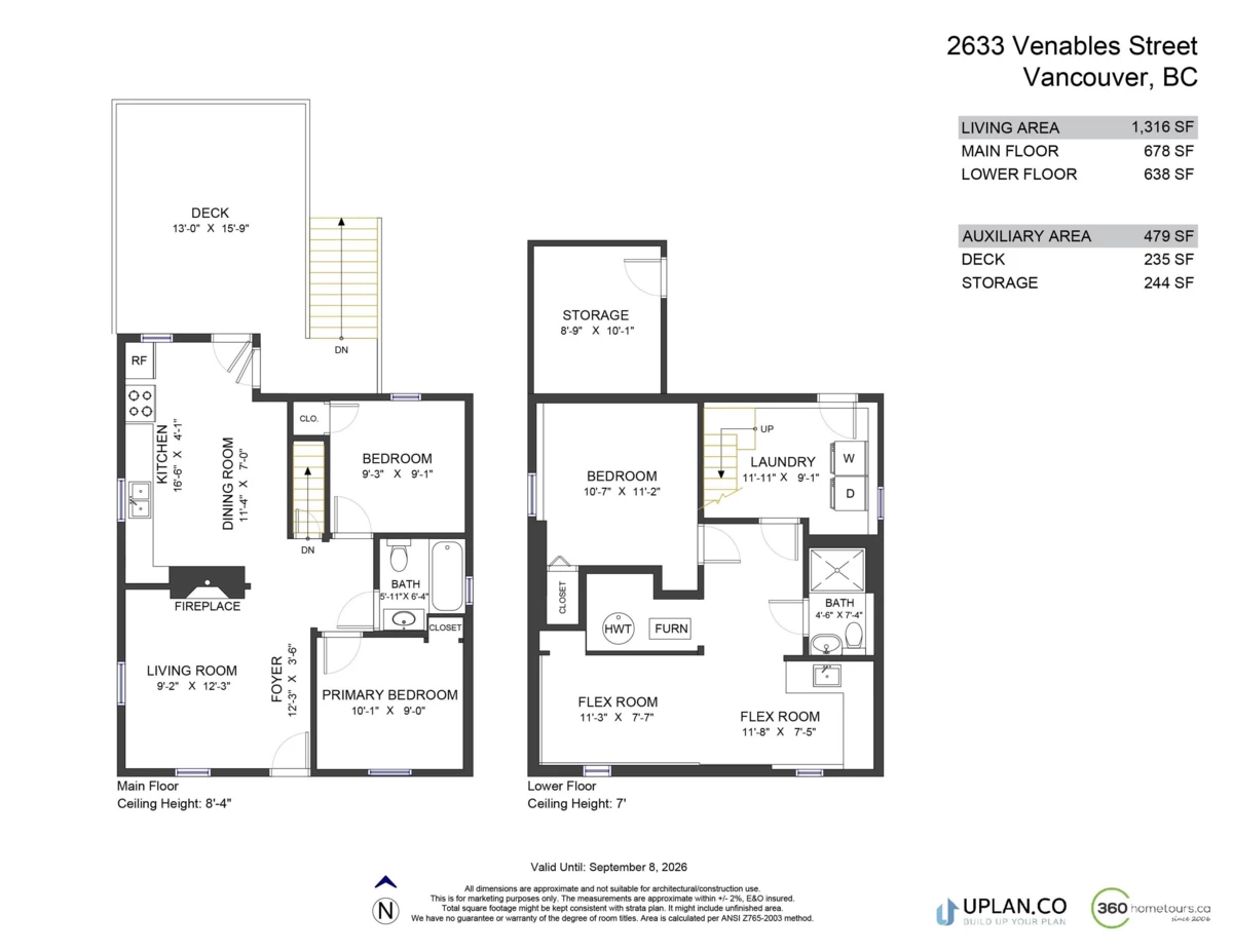 Exterior Rear Photo of 2633 Venables Street, Vancouver, BC