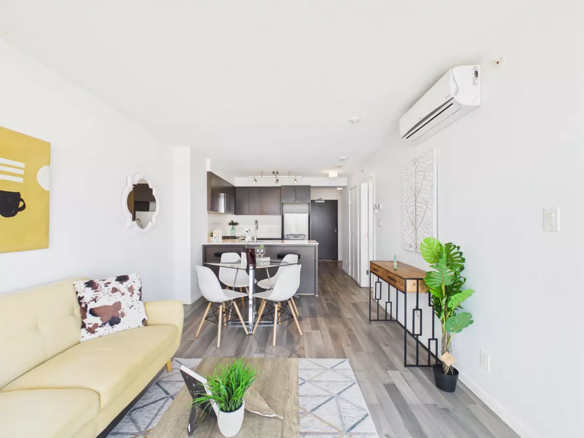 Living Room Photo of 1311 7988 Ackroyd Road, Richmond, BC